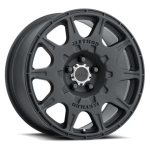 MR502 RALLY 16x7 +15mm Offset 5x100 67.1mm CB Matte Black Wheel