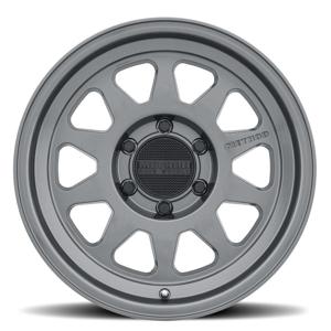 MR316 17x8 25mm Offset 5x120 110.50mm CB Gloss Titanium Wheel