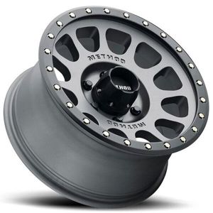 MR305 NV 18x9 / +18mm Offset / 6x135 BP / 94mm CB / Ti w/ Black Lip Wheel