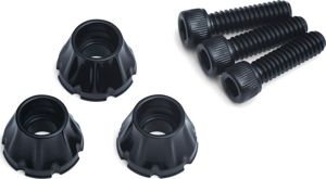 Windshield Screws FLH Black