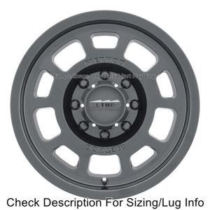 MR705 18x9 +18mm Offset 8x6.5 130.81mm CB Matte Black Wheel