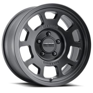 MR705 18x9 +18mm Offset 6x5.5 106.25mm CB Matte Black Wheel