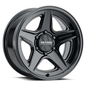 MR319 17x8.5 0mm Offset 5x150 BP 110.5mm CB 4.72in BS Gloss Black Wheel