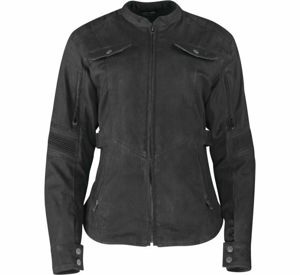 Fast Times Jacket Black Womens - Small