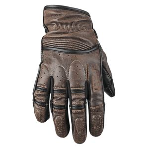 Rust and Redemption Leather Gloves Brown - Medium