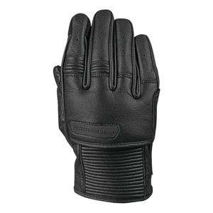 Off the Chain Leather Gloves Black - Small