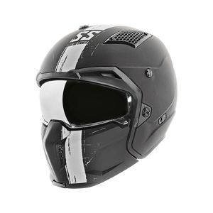 SS2400 Tough As Nails Helmet Black/White - 2XL