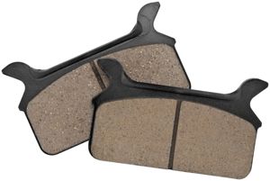 Organic Brake Pads Replaces H-D 4395-80 44209-82 44098-77 4432-79 Front - For 80-83 FLT