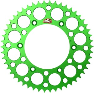 520 52T Rear Sprocket Green - For Kawasaki KDX KLX KX