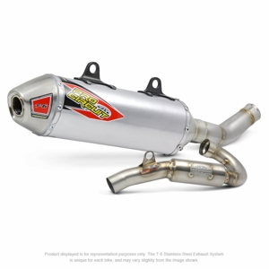 T-6 Aluminum & Stainless Steel Full Exhaust - For 17-18 KTM 450 SX-F/XC-F