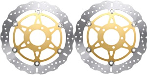 Floating Contour Brake Rotor Front Set