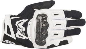 SMX-2 V2 Air Carbon Motorcycle Gloves Black/White 2X-Large