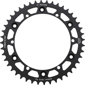 Black Aluminum Rear Sprocket - 44 Teeth 520 Pitch