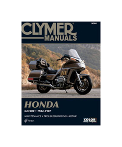 Shop Repair & Service Manual - Soft Cover - For 84-87 HONDA GL1200 GOLD WING