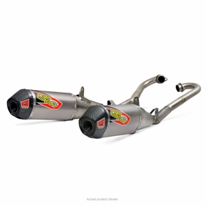 Ti-6 Pro Dual Titanium Full Exhaust w/ Carbon End Cap - For 18-19 CRF250R