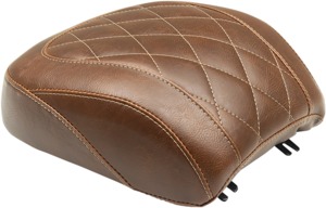 Tripper Diamond Wide Brown Pillion Pad - For 18-19 HD FLFB