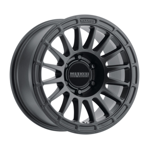 MR314 18x9 +18mm Offset 6x5.5 106.25mm CB Matte Black Wheel