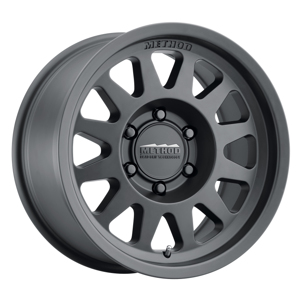 MR704 17x8.5 0mm Offset 5x150 110.5mm CB Matte Black Wheel