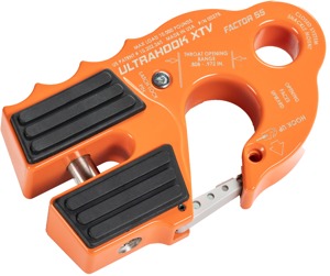 UltraHook XTV Winch Line Shackle Mount - Orange