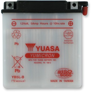 Yumicron Batteries - Yb5L-B Yuasa Battery