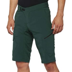 100% Ridecamp Shorts Fst Grn 28