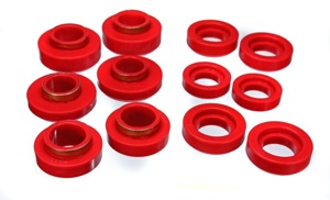 GM Red Body to Frame Mount and Radiator Support Bushing Set