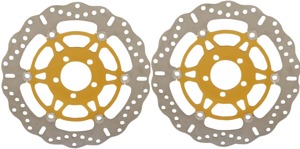 Floating Contour Brake Rotor Front Set