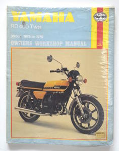 *NOS* Shop Repair & Service Manual - Soft Cover - For Yamaha RD400