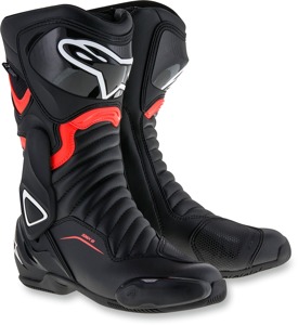 SMX-6 Drystar V2 Street Riding Boots Black/Red US 13.5