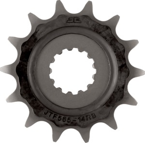 Front Steel Countershaft Sprocket w/ Rubber Damper - 14 Tooth 520