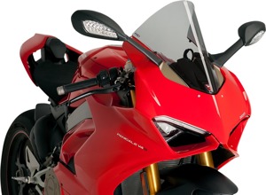 Smoke R-Racing Windscreen - for 18-19 Ducati Panigale V4 & 20-24 V2