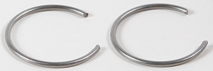 19mm Round Wire Pin Locks (Pair) Retaining Clip Shelf Stock