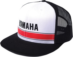 Men's Yamaha Vintage Snapback Hat - Yamaha Vint Hat Whtblk