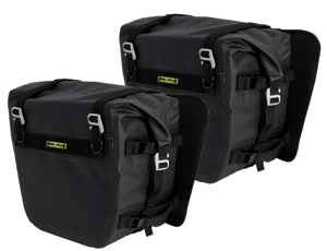 Deluxe Adventure Dry Saddlebags - Black Survivor Edition