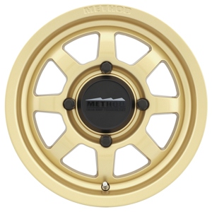 MR410 14x7 4+3/+13mm Offset 4x156 132mm CB Gold Wheel