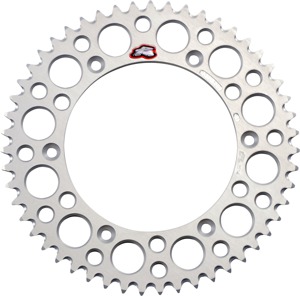 Rear Sprocket Grooved - Silver 520-51 Teeth - For 93-98 Yamaha YZ 125/ YZ 250/ WR 400 F