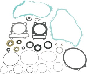 Complete Gasket Kit w/Oil Seals - For Yamaha Big Bear Wolverine Kodiak