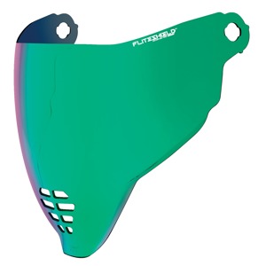 ICON FliteShield 22.06 Shield RST Green One Size - Replacement shield for Icon Airflite helmets