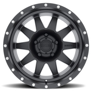 MR301 The Standard 15x7 -6mm Offset 5x4.5 83mm CB Matte Black Wheel