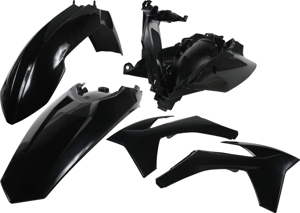 Black Plastic Kit - For 12-13 KTM XCW XCFW EXCF