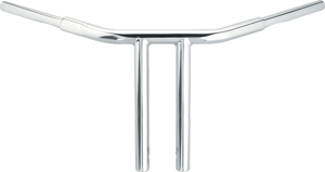 Psycho "Chubby" Drag Bar Chrome w/ 12" Straight Risers