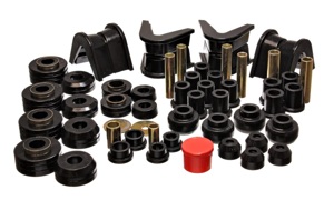 73-79 Ford F-150 Pickup 4WD Black Hyper-flex Master Bushing Set