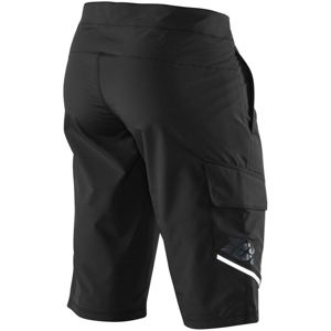 100% Ridecamp Shorts Blk Y28