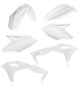 White Plastic Kit - For 18-20 Kawasaki KX250F