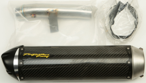 S1R Carbon Fiber Slip On Exhaust - For 15-18 Kawasaki Versys 1000