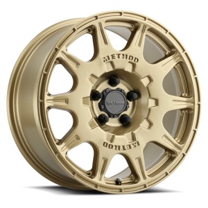 MR502 RALLY 17x8 +38mm Offset 5x4.5 67.1mm CB Gold Wheel