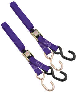 Standard Tie Downs - Pair - 1" x 72" Purple