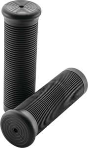 Black "High Fidelity" Grips For 7/8" Handlebars w/ Twist Throttle