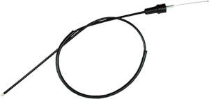 Black Vinyl Throttle Cable - For 85-86 Suzuki LT250R Quadracer