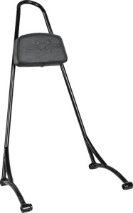 Tall Sissy Bar for Rebel - Burly Tall Sissy Bar W/Pad-Blk